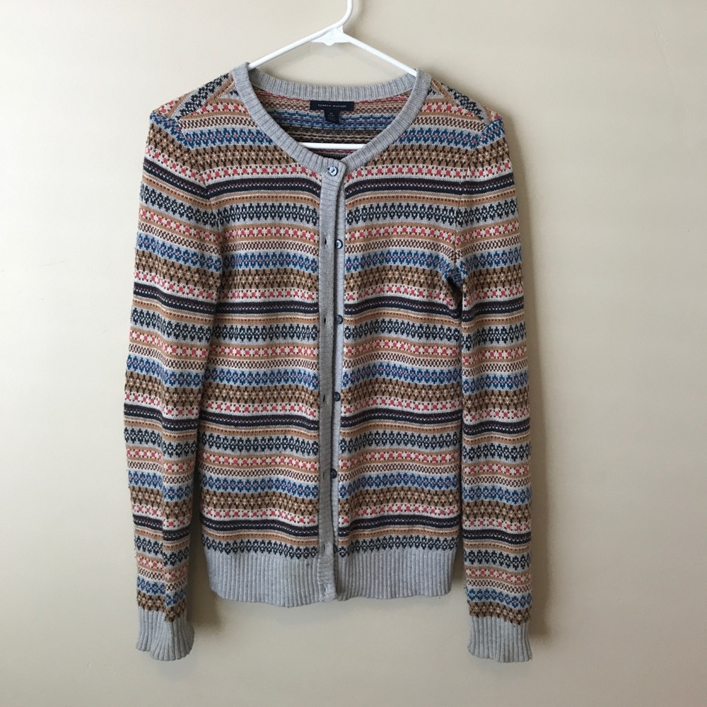 Tommy Hilfiger Multi-Color Cardigan